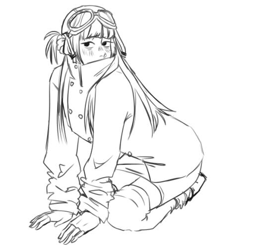 Fullbody + Line art = 70$